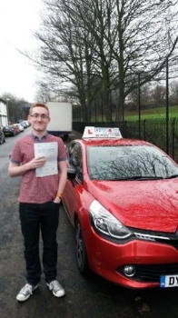 A big congratulations to Thomas Pleavin for passing his driving test today A great drive with just 2 driver faults - safe driving Thomas