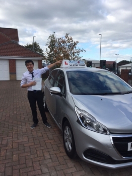 A big congratulations to Tony Tsang for passing his driving test with just 2 driver faults <br />
<br />
Well done Tony - safe driving