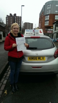 A big well done to Veronika for passing her driving test <br />
<br />
Veronika came to us after failing a number of tests with another driving school Today she passed her driving test with a super drive and just 3 driver faults <br />
<br />
Safe driving Veronika