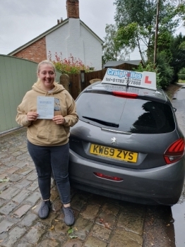 A big congratulations to Chelsea Bell.🥳 <br />
Chelsea passed her driving test today at Crewe Driving Test Centre. First attempt and with just 2 driver faults. <br />
Well done Chelsea - safe driving from all at Craig Polles Instructor Training and Driving School. 🙂🚗<br />
Driving instructor-Dave Wilshaw