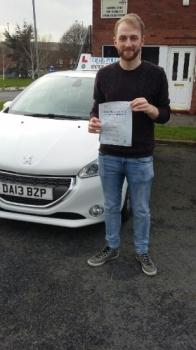 A big congratulations to Wayne Bayley for passing his driving test today with just 3 driver faults <br />
<br />
Well done Wayne - safe driving