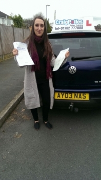 A big congratulations to Yasmin Mahmoud for passing her driving test today First attempt and with just 2 driver faults A great drive Yasmin- safe driving