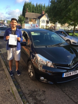 A big congratulations to Zeshan Hanif Zeshan passed his driving test at Cobridge Driving Test Centre with just 3 driver faults<br />
<br />
Well done Zeshan - safe driving from all at Craig Polles instructor training and driving school 🚗