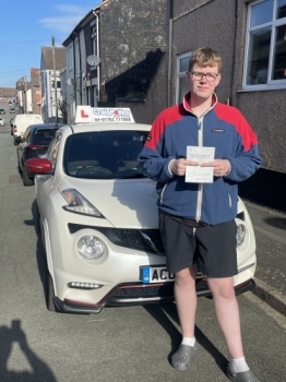 A big congratulations to George Barley.🥳<br />
George passed his driving test today at Cobridge Driving Test Centre. First attempt and with just 4 driver faults.<br />
Well done George safe driving from all at Craig Polles Instructor Training and Driving School. 🙂🚗<br />
Driving instructor-Andrew Corrigan