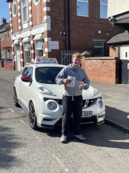 A big congratulations to Joshua Wanley.🥳<br />
Joshua passed his driving test today, at Cobridge Driving Test Centre with just 3 driver faults.<br />
Well done Joshua safe driving from all at Craig Polles Instructor Training and Driving School. 🙂🚗<br />
Driving instructor-Andy Corrigan
