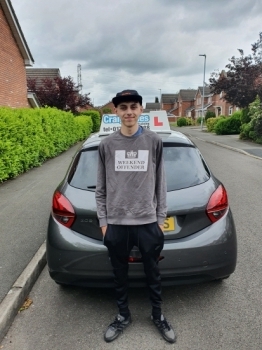 A big congratulations to Alex Smith. Alex passed his driving test today at Cobridge Driving Test Centre. <br />
First attempt, with just 4 driver faults.<br />
Well done Alex- safe driving from all at Craig Polles Instructor Training and Driving School. 🙂🚗<br />
Driving instructor-Dave Wilshaw