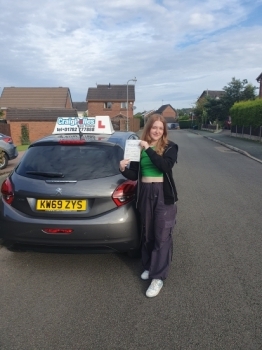 A big congratulations to Jess Moore.🥳 <br />
Jess passed her driving test today at Cobridge Driving Test Centre, with just 2 driver faults. <br />
Well done Jess - safe driving from all at Craig Polles Instructor Training and Driving School. 🙂🚗<br />
Driving instructor-Dave Wilshaw