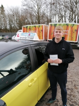 A big congratulations to Mitchell Cartilage.🥳 Mitchell passed his driving test today at Cobridge Driving Test Centre, at his First attempt.Well done Mitchell - safe driving from all at Craig Polles Instructor Training and Driving School. 🙂🚗Driving instructor-Bradley Peach