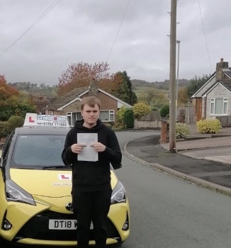 A big congratulations to Ashley Hayton, who passed his driving test today at Newcastle Driving Test Centre. First attempt and with just 4 driver faults.<br />
Well done Ashley- safe driving from all at Craig Polles Instructor Training and Driving School. 🙂🚗<br />
Instructor-Bradley Peach