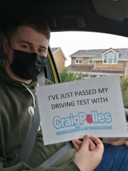 A big congratulations to Matt West. Matt passed his driving test today at Newcastle Driving Test Centre, with just 4 driver faults.<br />
Well done Matt- safe driving from all at Craig Polles Instructor Training and Driving School. 🙂🚗<br />
Instructor-Brad Peach