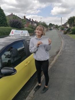A big congratulations to Evie Pointon. Evie passed her driving test today at Newcastle Driving Test Centre, with just 3 driver faults. <br />
Well done Evie- safe driving from all at Craig Polles Instructor Training and Driving School. 🙂🚗<br />
Driving instructor-Bradley Peach