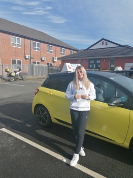 A big congratulations to Lucy Pepper. Lucy passed her driving test today at Newcastle Driving Test Centre. First attempt and with just 4 driver faults.<br />
Well done Lucy- safe driving from all at Craig Polles Instructor Training and Driving School. 🙂🚗<br />
Driving instructor-Bradley Peach