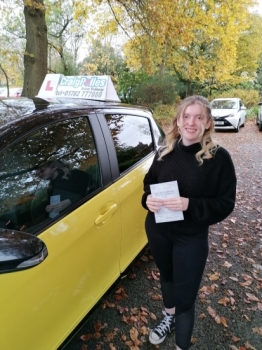 A big congratulations to Caitlin Meakin. Caitlin passed her driving test at newcastle Driving Test Centre, with just 2 driver faults.<br />
Well done Cailtin - safe driving from all at Craig Polles Instructor Training and Driving School. 🙂🚗<br />
Driving Instructor-Bradley Peach