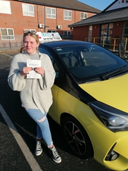 A big congratulations to Keira Mullard.🥳 <br />
Keira passed her driving test today at Newcastle Driving Test Centre. First attempt and with just 6 driver faults.<br />
Well done Keira - safe driving from all at Craig Polles Instructor Training and Driving School. 🙂🚗<br />
Driving instructor-Bradley Peach