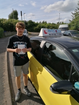 A big congratulations to Bradley Abel. Bradley passed his driving test today at Newcastle Driving Test Centre. <br />
First attempt, with just 5 driver faults.<br />
Well done Bradley- safe driving from all at Craig Polles Instructor Training and Driving School. 🙂🚗<br />
Driving instructor-Bradley Peach