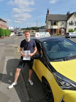 A big congratulations to Reece Fallows. Reece passed his driving test today at Cobridge Driving Test Centre. First attempt and with just 4 driver faults.<br />
Well done Reece- safe driving from all at Craig Polles Instructor Training and Driving School. 🙂🚗<br />
Instructor-Bradley Peach