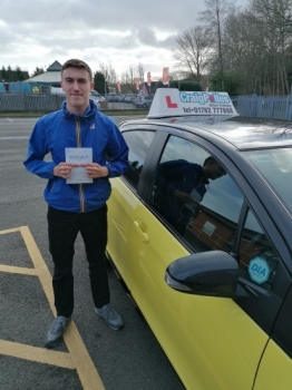A big congratulations to Nathan Yorke.🥳 <br />
Nathan passed his driving test at Newcastle Driving Test Centre. First attempt and with 7 driver faults.<br />
Well done Nathan - safe driving from all at Craig Polles Instructor Training and Driving School. 🙂🚗<br />
Driving instructor-Bradley Peach