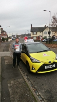 A big congratulations to Kieren Forrester, who has passed his driving test today at Cobridge Driving Test Centre, with 7 driver faults.<br />
Well done Kieren- safe driving from all at Craig Polles Instructor Training and Driving School. 🙂🚗<br />
Instructor-Brad Peach
