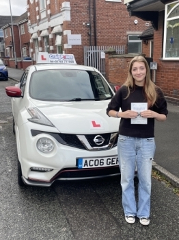A big congratulations to Lucy Osborne.🥳<br />
Lucy passed her driving test today at Cobridge Driving Test Centre. First attempt and with just 1 driver fault.<br />
Well done Lucy safe driving from all at Craig Polles Instructor Training and Driving School. 🙂🚗<br />
Driving instructor-Andrew Corrigan