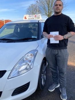 A big congratulations to Adam Boult🥳 <br />
Adam passed his driving test today at Cobridge Driving Test Centre, with just 5 driver faults.<br />
Well done Adam - safe driving from all at Craig Polles Instructor Training and Driving School. 🙂🚗<br />
Driving instructor-Anita Peper