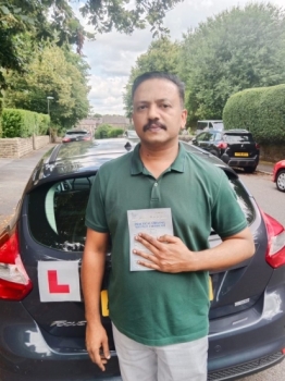 A big congratulations to Bikku Kurian Joseph.🥳 <br />
Bikku passed his driving test today at Buxton Driving Test Centre, with just 2 driver faults. <br />
Well done Bikku - safe driving from all at Craig Polles Instructor Training and Driving School. 🙂🚗<br />
Automatic Driving instructor-Jiss Thomas